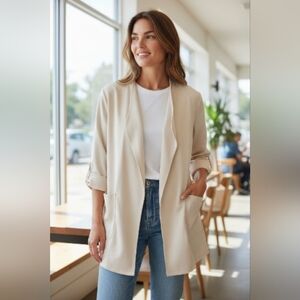 Radzoli Cream Women's Jacket